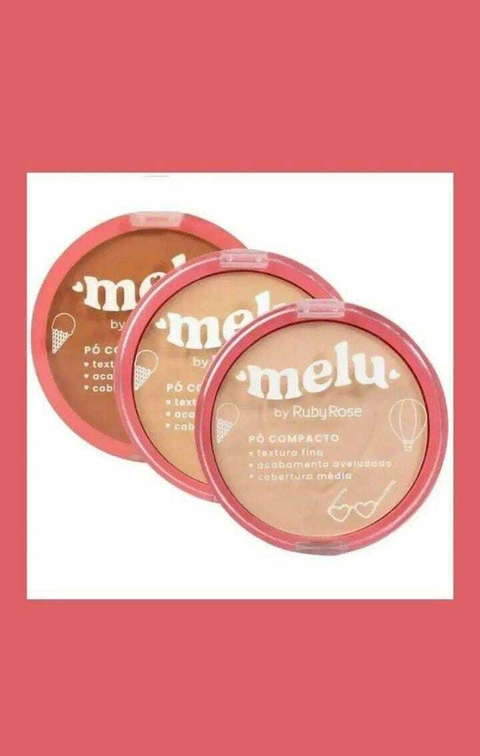 pó compacto melu