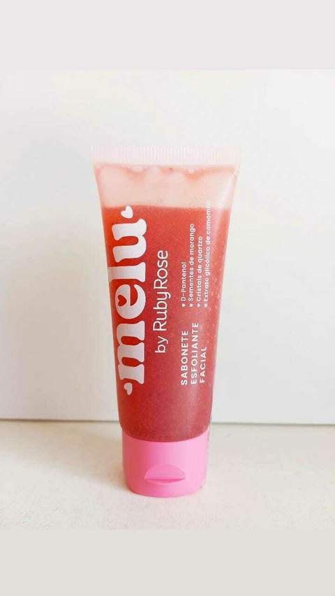 sabonete e esfoliante melu