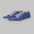 VINTAGE Zapatillas de Cuero Hombre