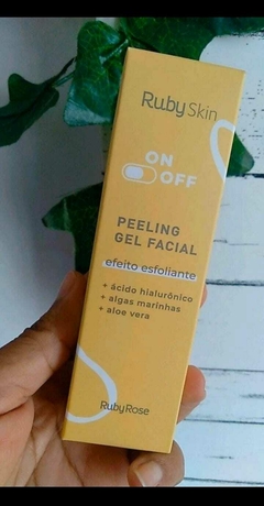 Peeling Gel Facial Efeito Esfoliante - Ruby Skin