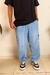 Calça Jeans Cargo, Unissex (P ao GG) na internet