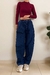 Calça Jeans Reta, Azul Escuro, Unissex (P ao GG) na internet