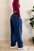 Calça Jeans Reta, Azul Escuro, Unissex (P ao GG) - comprar online