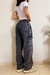 Calça Jeans, Cargo, Unissex (P ao GG) na internet