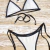 Top Cortininha Fixo e Calcinha Lacinho Bumbum Fio Duplo OFF WHITE com LUREX na internet