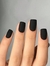 Uñas Autoadhesivas Press On - Negro Mate