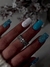 Uñas Autoadhesivas Press On - Azul Suave