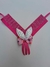 Gargantilha Rosa luxo com 05 unid na internet