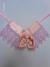 Gargantilha Rosa luxo com 05 unid - loja online