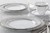 VAJILLA DE PORCELANA DE 5 PIEZAS CRESTWOOD PLATINUM - Tendence