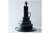 PLATO ENSALADA COLORTRIO GRAPHITE STAX DE PORCELANA EN COLOR GRIS Y NEGRO - Tendence
