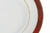 PLATO PAN 16 CM DE PORCELANA MARBLE RED - Tendence