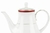 CAFETERA DE PORCELANA CON TAPA 1.6 L MARBLE RED en internet