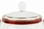 AZUCARERA DE PORCELANA CON TAPA 355 ML MARBLE en internet