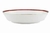 ENSALADERA DE PORCELANA 25 CM OVAL MARBLE RED - comprar en línea