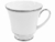 TAZA CAFE DE PORCELANA TOORAK PLATINUM en internet