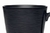 TARRO DE PORCELANA SWIRL NEGRO 11.5CM 380ML en internet