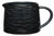 CREMERA DE PORCELANA SWIRL NEGRO 350ML - comprar en línea
