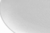 PLATON DE PORCELANA OVAL SWIRL BLANCO 41CM - Tendence
