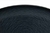 PLATON DE PORCELANA OVAL SWIRL NEGRO 41CM en internet