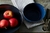 PLATO DULCE DE PORCELANA SWIRL NAVY 14CM - Tendence