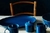 PLATON DE PORCELANA PASTA SWIRL NAVY 24CM - Tendence