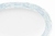 PLATON DE PORCELANA OVAL HAMMOC AZUL 36CM en internet