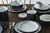 PLATO TRINCHE DE PORCELANA COLORTEX NEGRO DE 24.7CM - Tendence