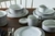 PLATO ENSALADA DE PORCELANA COLORTEX GRIS DE 19 CM - Tendence