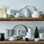 PLATO TRINCHE DE PORCELANA COLORTEX BLANCO DE 25 CM - Tendence