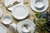 PLATO TRINCHE DE PORCELANA CONIFERE BLANCO DE 27.5CM - Tendence