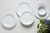 PLATO ENSALADA DE PORCELANA CONIFERE BLANCO DE 21CM - Tendence