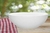 ENSALADERA DE PORCELANA REDONDA CONIFERE BLANCO DE 23CM - Tendence