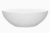 ENSALADERA DE PORCELANA REDONDA CONIFERE BLANCO DE 23CM - comprar en línea