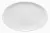 PLATON DE PORCELANA OVALADO CONIFERE BLANCO DE 37CM - comprar en línea