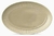 PLATON DE PORCELANA OVALADO CONIFERE TAUPE DE 37CM - comprar en línea