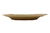 PLATO TRINCHE DE 27CM DE PORCELANA PROVENCE TAUPE CON FILO ORO en internet