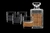 JUEGO DE 5PIEZAS LICORERA ELIXIR 750ML 380ML en internet