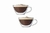 JUEGO DE 2 TAZA CAFE DOBLE PARED THERMIC 385ML CAPUCCINO en internet