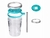 SET PARA BATIDOS DE VIDRIO 19X14CM DE 500ML en internet