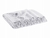 MANTA ACRILICA SUAVE DECORADO DE FRUNCIDOS 127 X 152 MTS FLECOS DE 5CM COLOR GRIS - comprar en línea