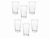 SET DE 6 VASOS SQUARE HIGHBALL DE 76 ML EN VIDRIO - comprar en línea