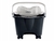 CUBETA AUTOMATICA CON RUEDAS GIRATORIAS DE PLASTICO COLOR GRIS OSCURO Y GRIS CLARO DE 14L en internet
