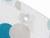 CORTINA DE BANO TEJIDO POLIESTER IMPERMIABLE 180X200CM MULTICOLOR CONTIENE 12 ARGOLLAS PVC - Tendence