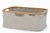 CESTA PLEGABLEGABLE TEJIDO GRIS 40L - comprar en línea