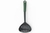 CUCHARON RANURADO NYLON NEGRO CON MANGO VERDE - comprar en línea