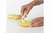 SACABOLITAS DE FRUTAS ACERO INOXIDABLE CON MANGO AMARILLO - Tendence