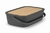 PANERA CON TAPA BAMBU GRIS OSCURO 395CM en internet