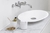 JUEGO DE 3 ACCESORIOS BANO PLASTICO BLANCO - Tendence