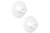 SET DE 2 COLGADORES PARA TOALLAS RENEW BLANCO - Tendence